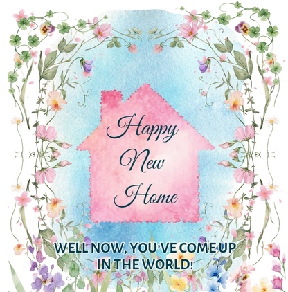 Happy new home - notions - Keepsake Card