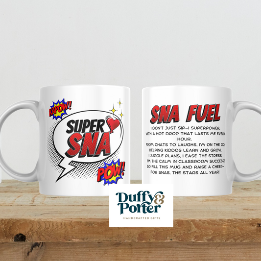 Super SNA Mug – Double Sided with Poem