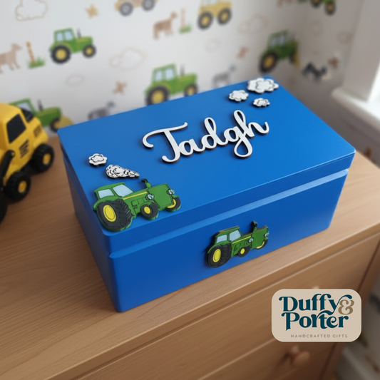 Keepsake Box Tractor