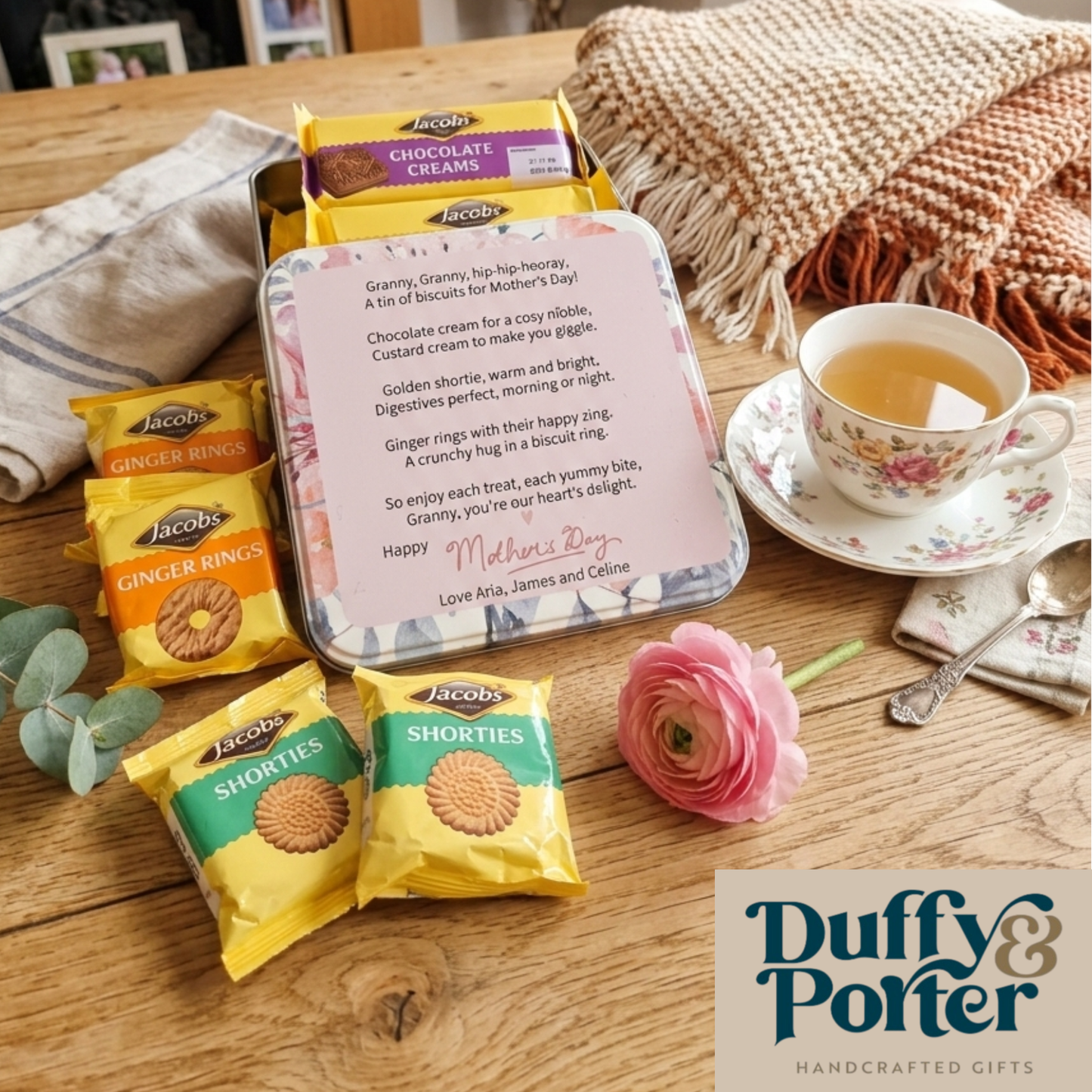 Personalised Mothers Day tin