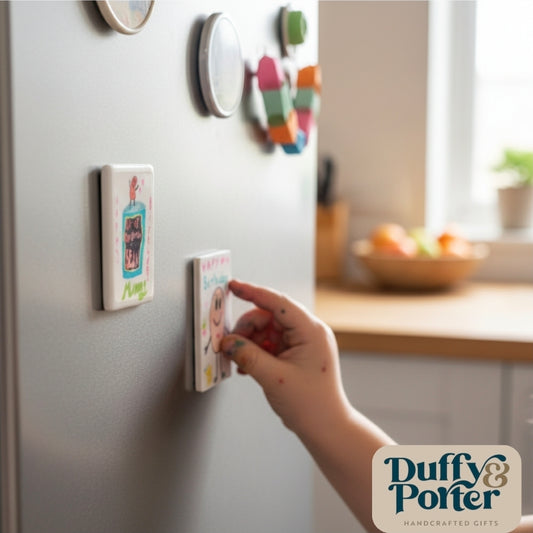 "Designed by them"  fridge magnet