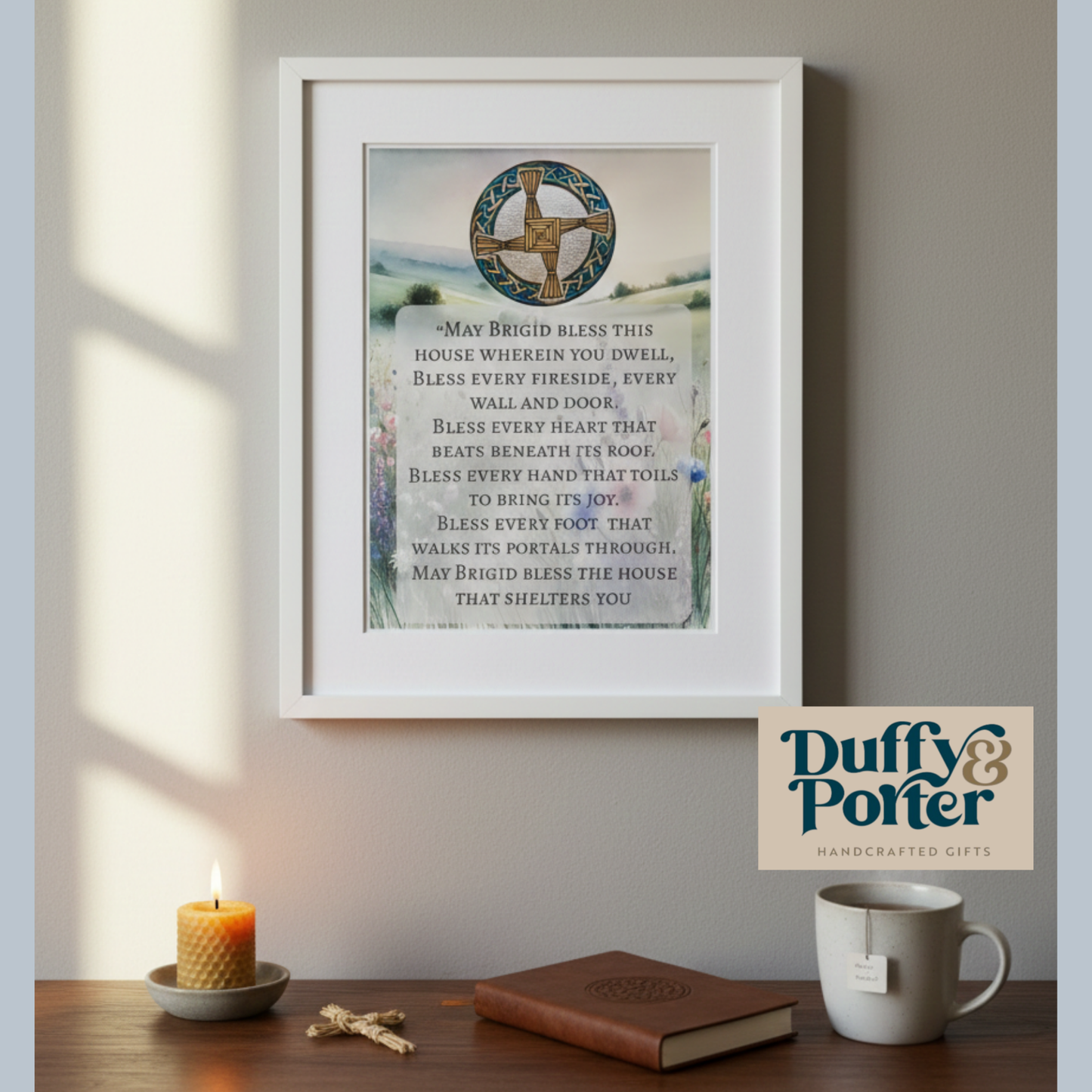 St Brigid’s Blessing Traditional Art Print (A4)