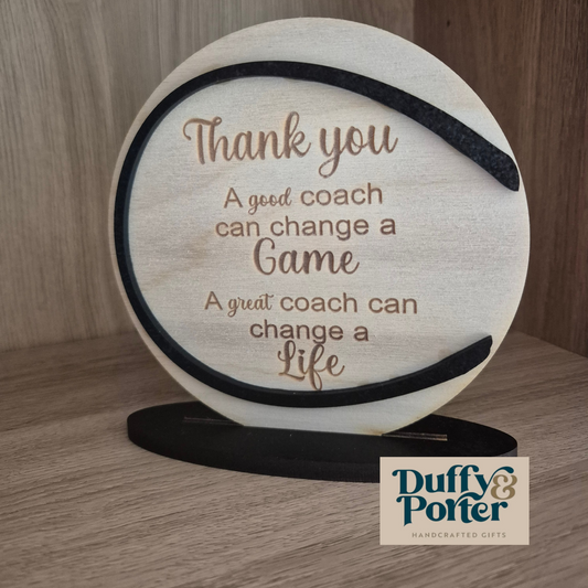Camogie/Hurling Coach Thank you