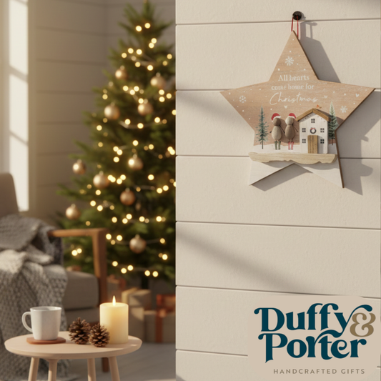 Star Pebble Christmas Star