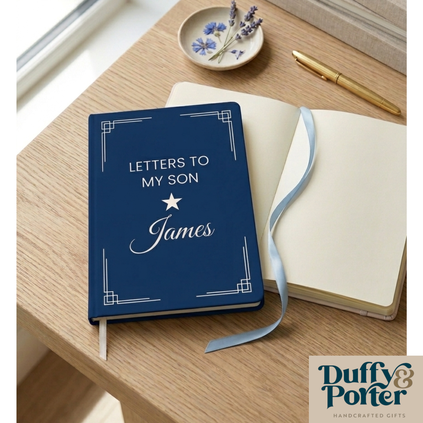 Personalised Letters to My Son Journal | Custom Keepsake Notebook Ireland