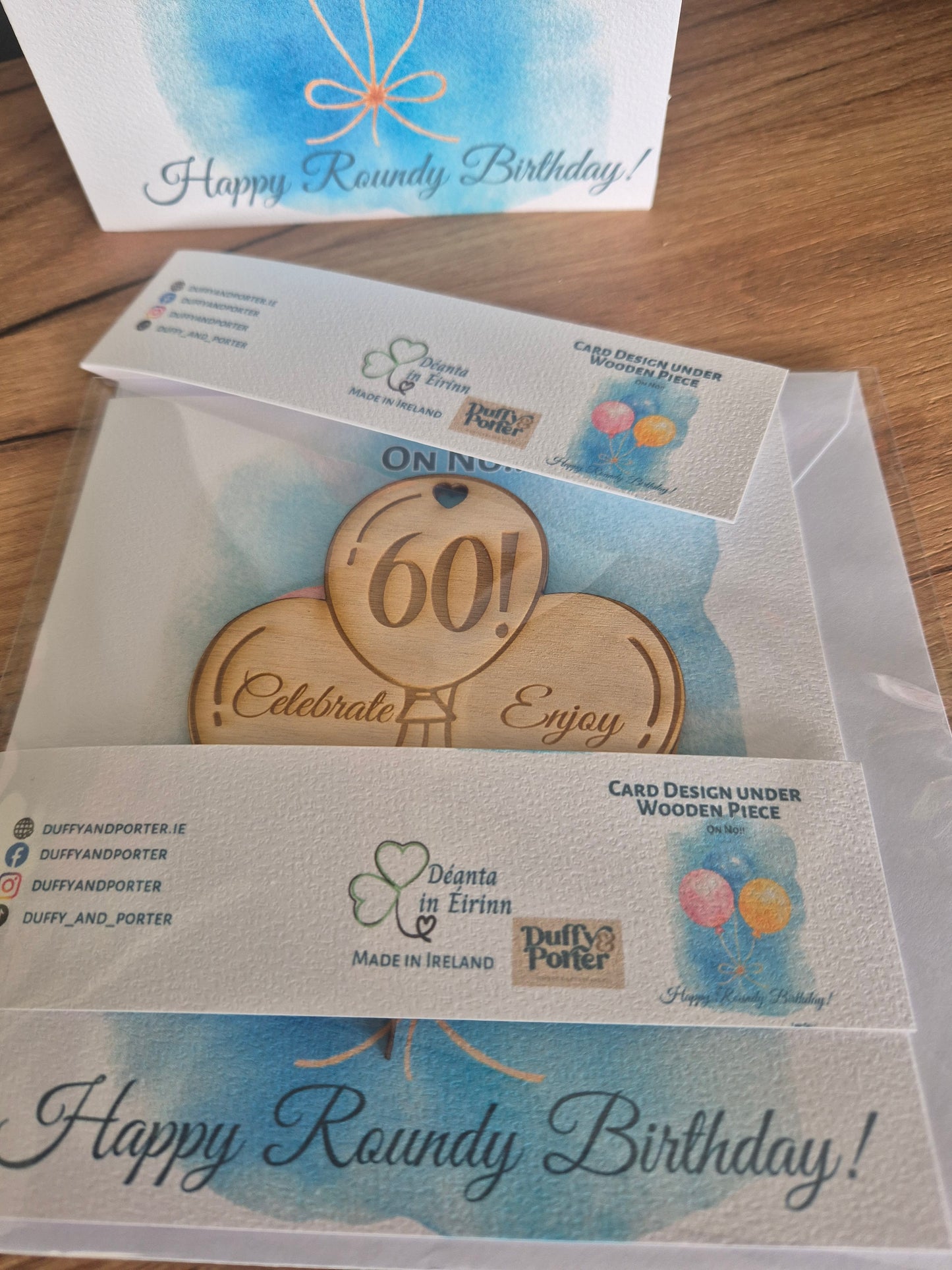 Oh No! 60 birthday - Keepsake Card