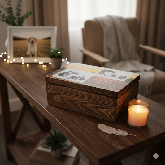Personalised Pet Memory Box – Fields