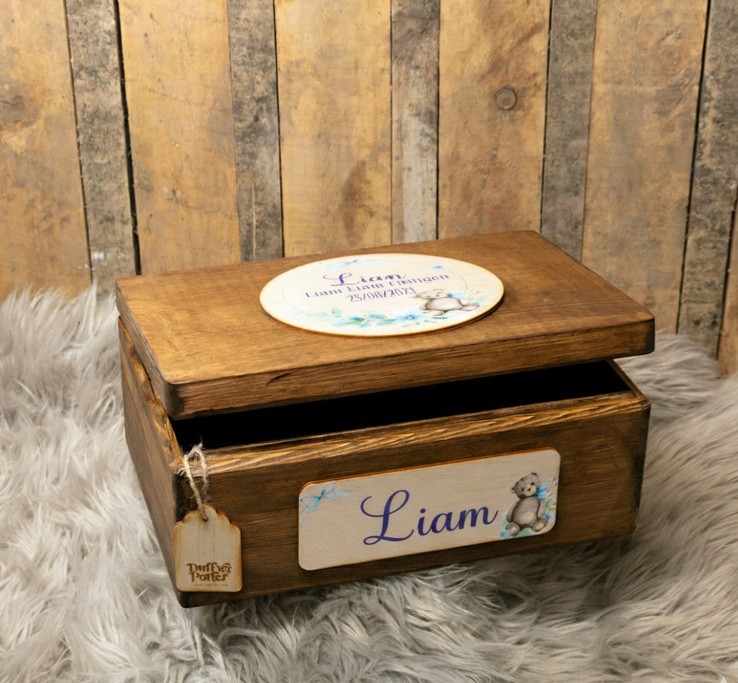 Keepsake Box Thomas Teddy