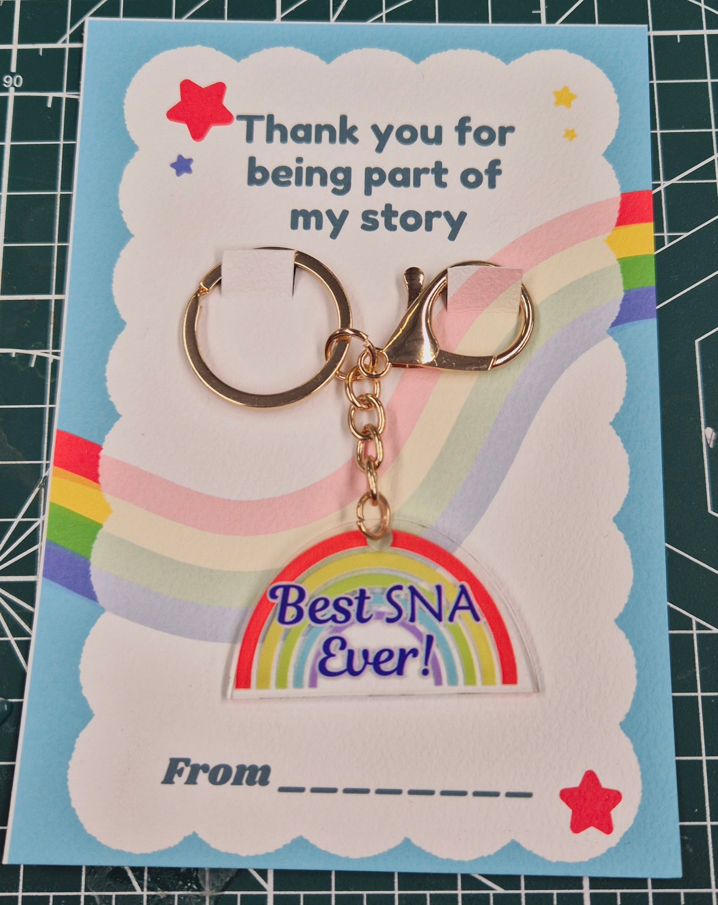 Rainbow Keyring Best SNA