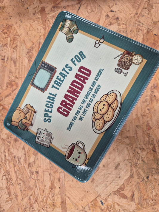 The "Cosy Comforts" Personalised Treat Tin