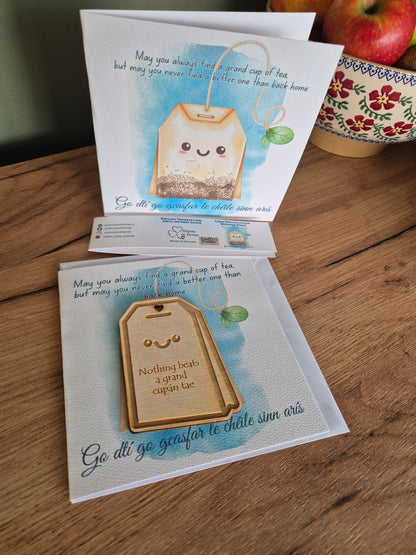 Cupán Tae- until we meet again - Keepsake Card