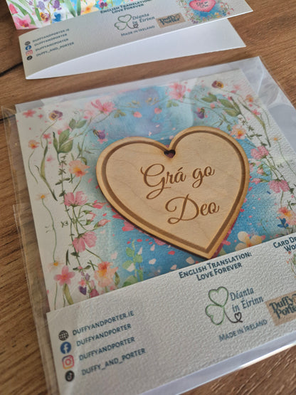Grá go deo - Keepsake Card