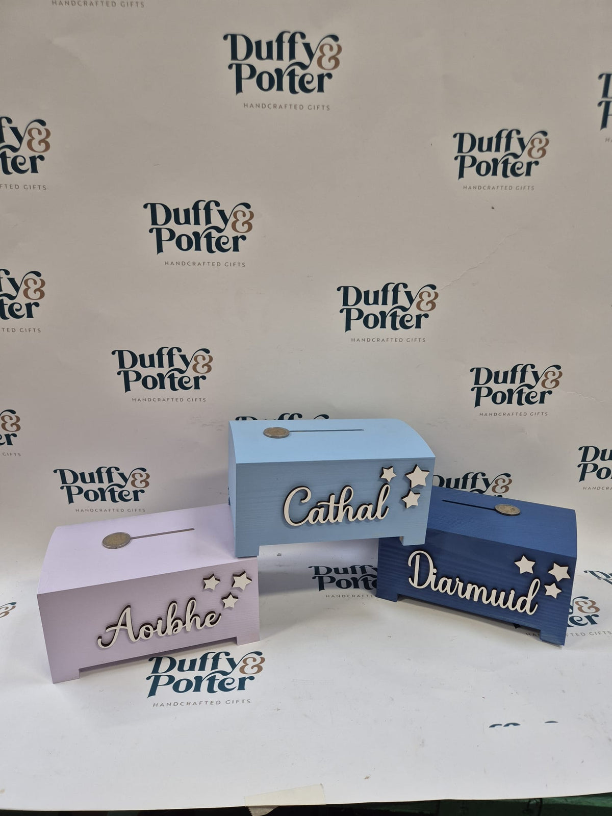 Personalised Wooden Money Box