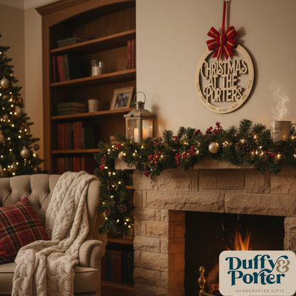 Christmas XL family Wall Bauble