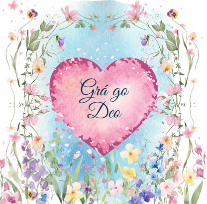 Grá go deo - Keepsake Card
