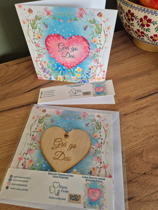 Grá go deo - Keepsake Card