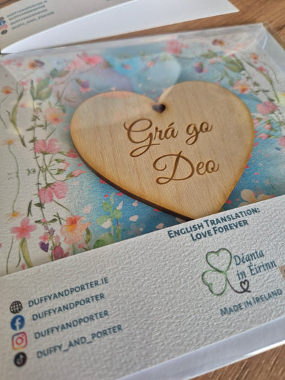 Grá go deo - Keepsake Card