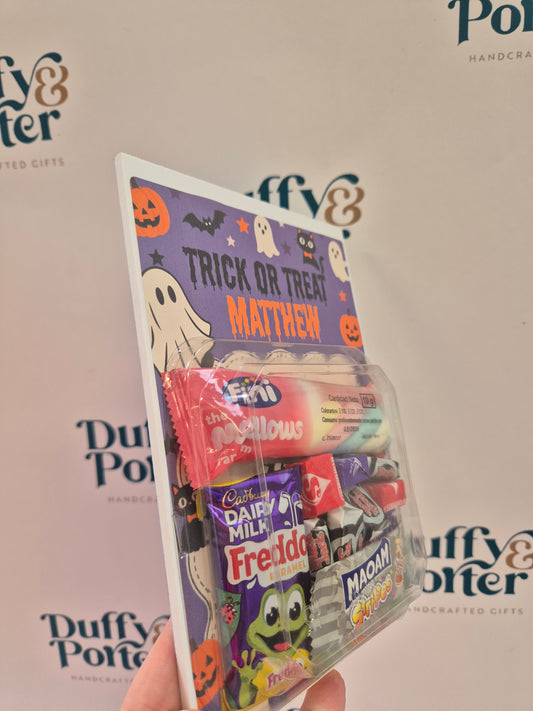 Personalised Halloween Sweet Pack | Custom Trick or Treat Gift Ireland