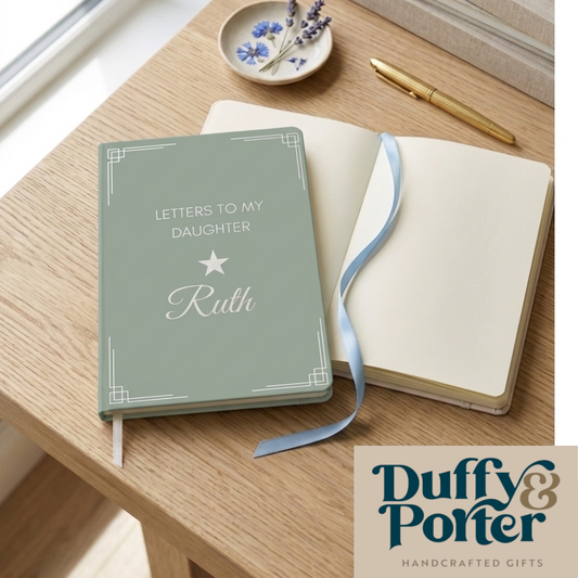 Personalised Sage Letters to My Daughter Journal | Custom Keepsake Notebook Ireland
