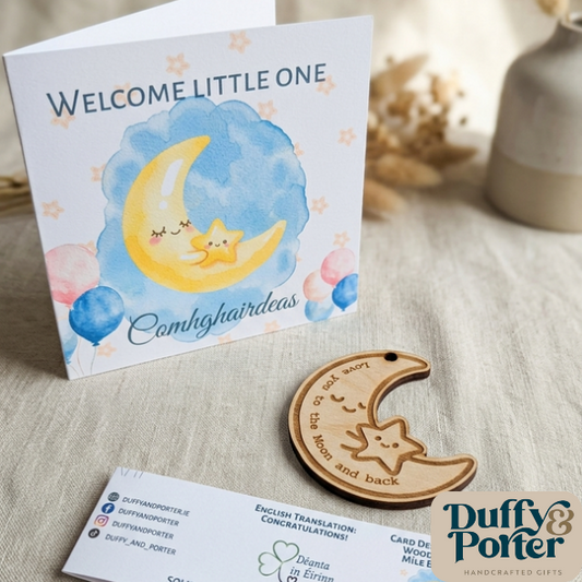 Welcome little one - Keepsake Card