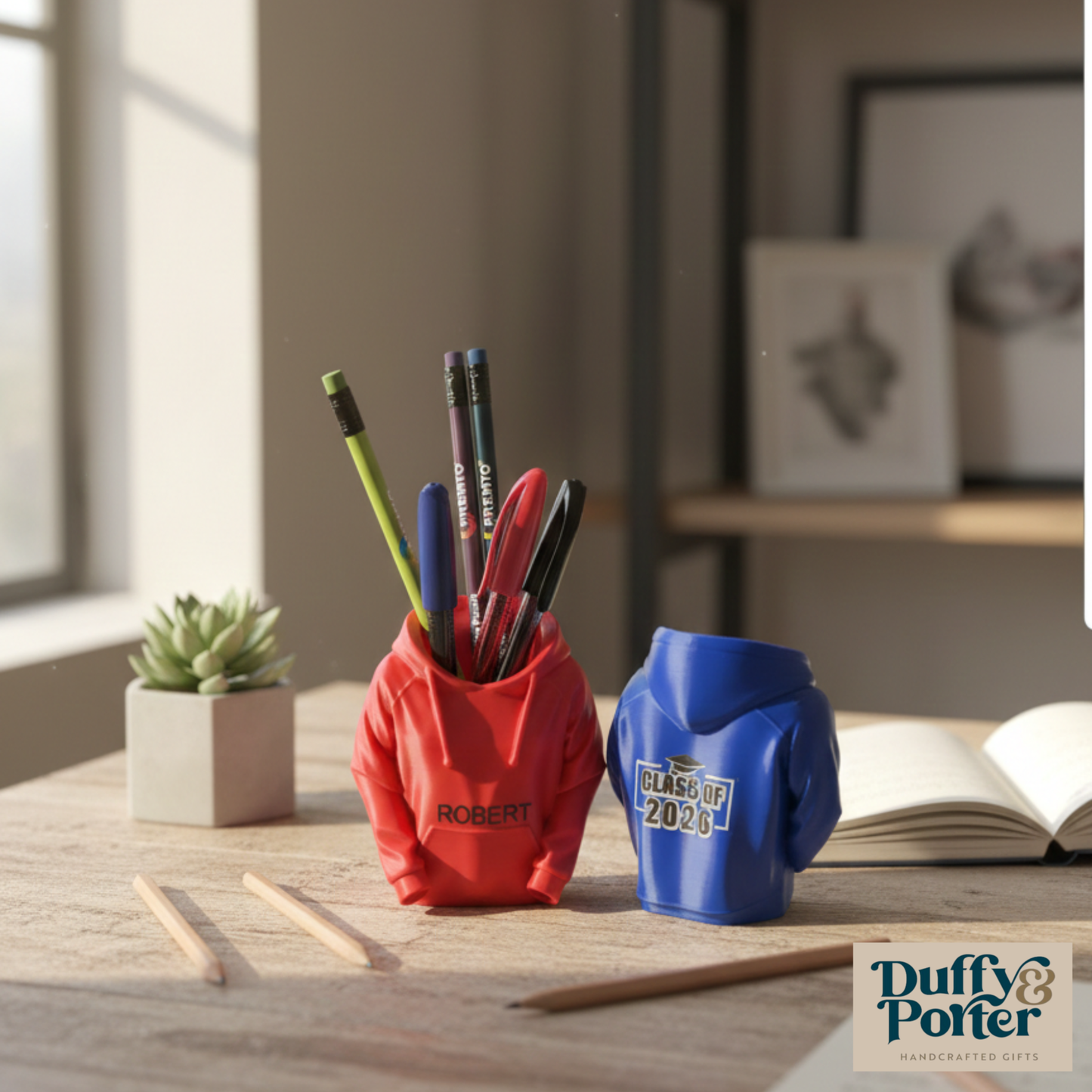 Personalised Confirmation Hoodie Pen Holder – A Keepsake for the Big Day