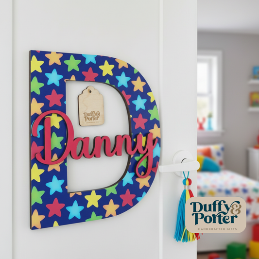 Star Theme Initial with Name