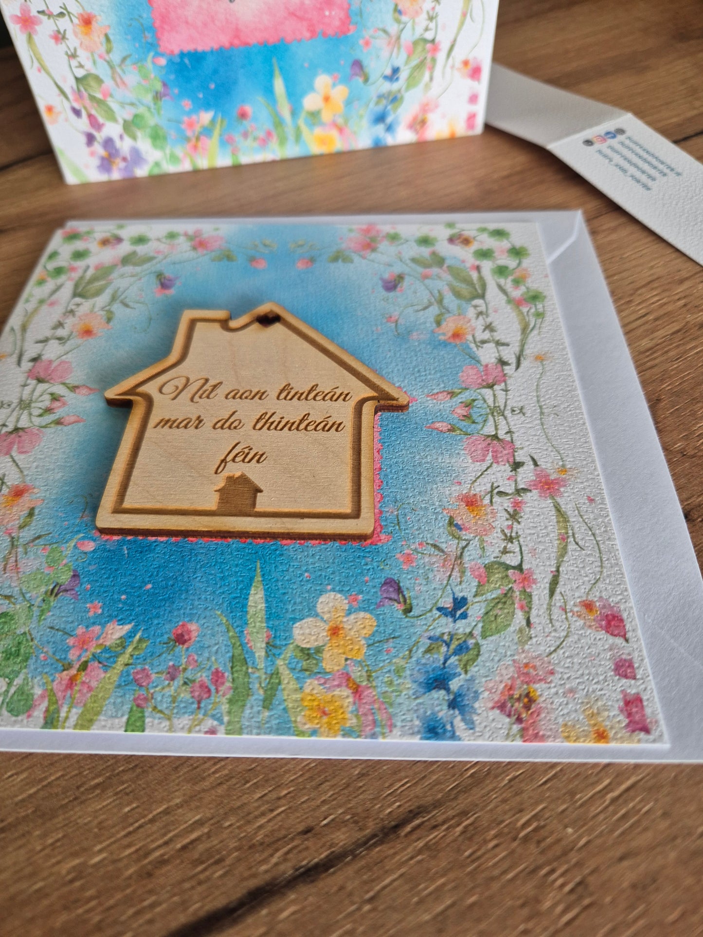 Nìl aon tintean -home - Keepsake Card