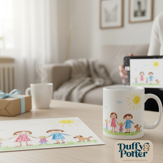 "Designed by them"  Ceramic Mug