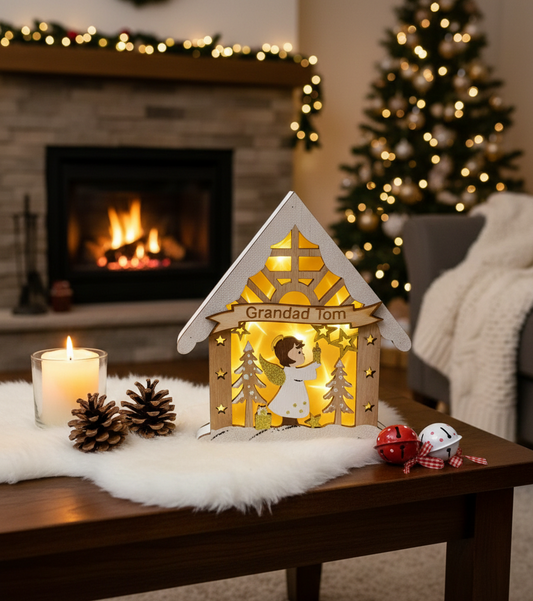 Angel House light up Christmas