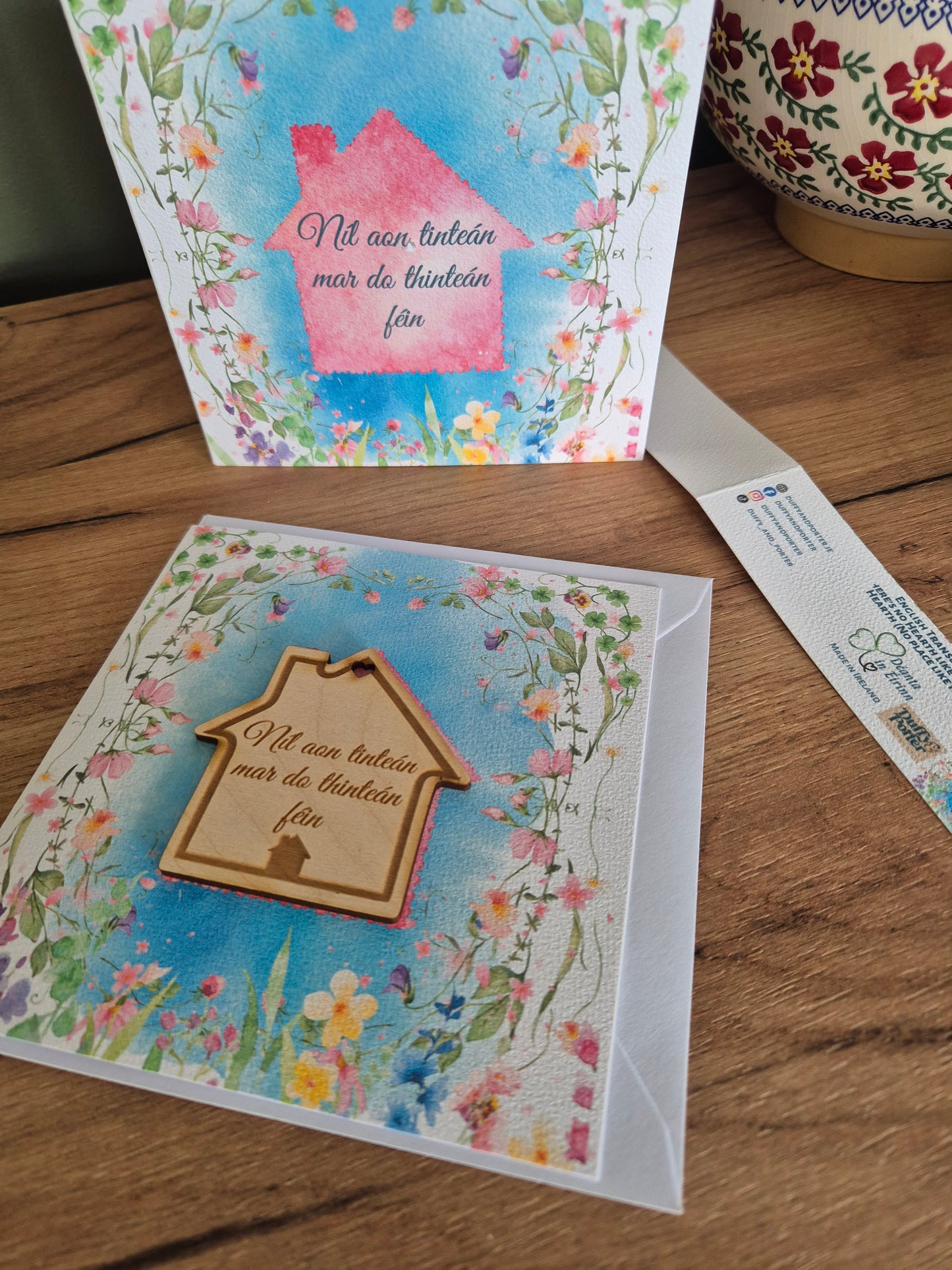 Nìl aon tintean -home - Keepsake Card