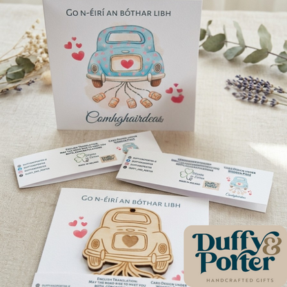 Go Néirí an bother libh - congratulations - Keepsake Card