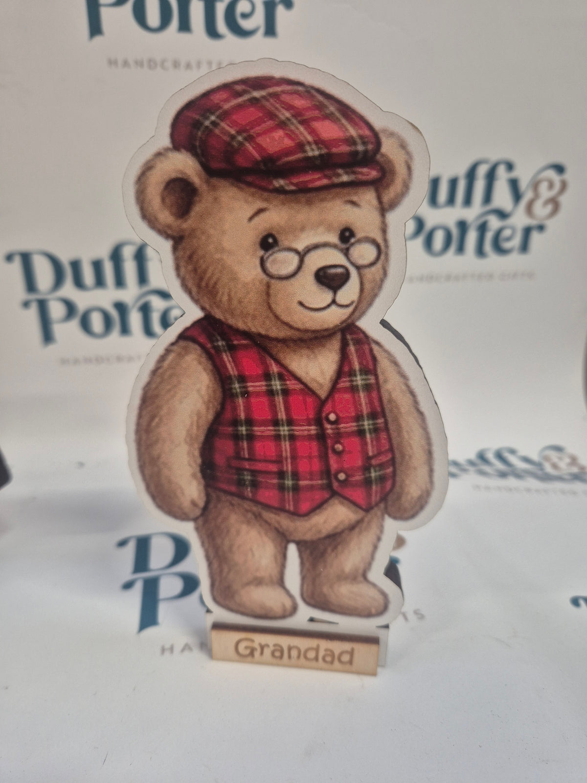 Personalised Teddy Christmas Decoration