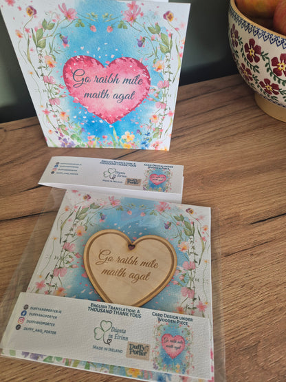 Go Raibh Maith agat - Keepsake Card