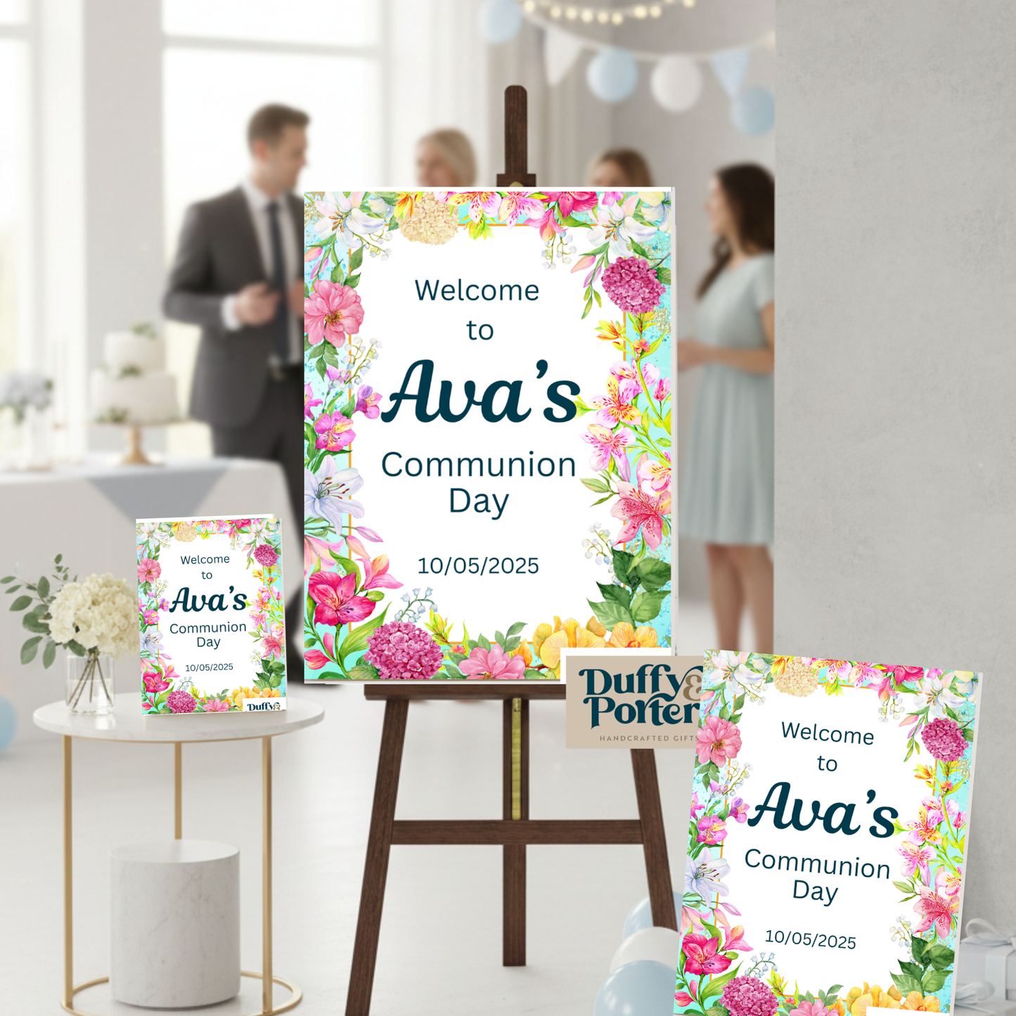 Summer Floral Occasion Sign